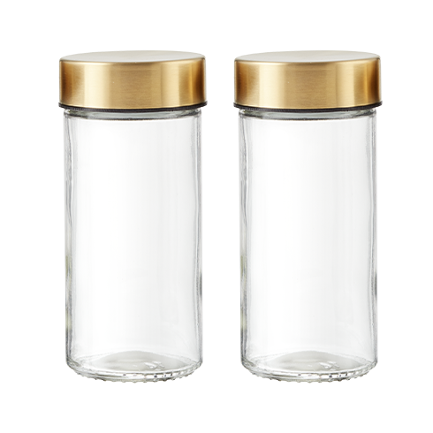 Glass Spice Jars