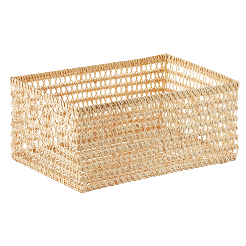 Santorini Rattan Bins