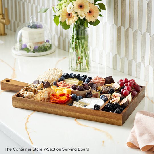 The Container Store 7-Section Serving Board