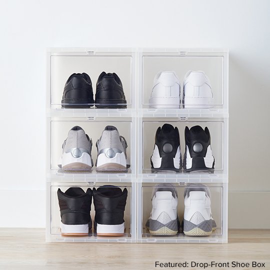 Featured: Drop-Front Shoe Box