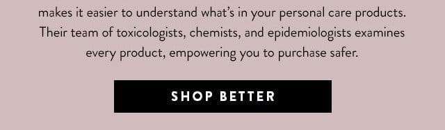 Shop Better