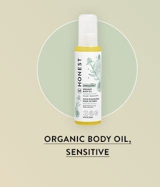 Organic Body Oil, Sensitive