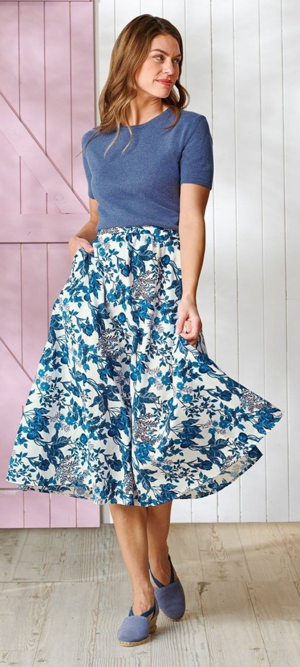 Skirt Made With Liberty Fabric