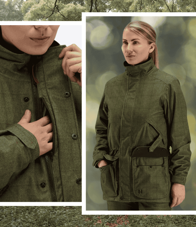 Ladies Harkila Stornoway Shooting Jacket