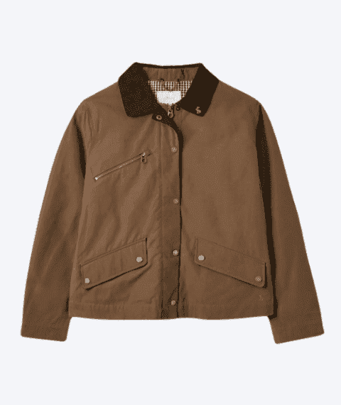 Joules Belfield Cropped Wax Jacket