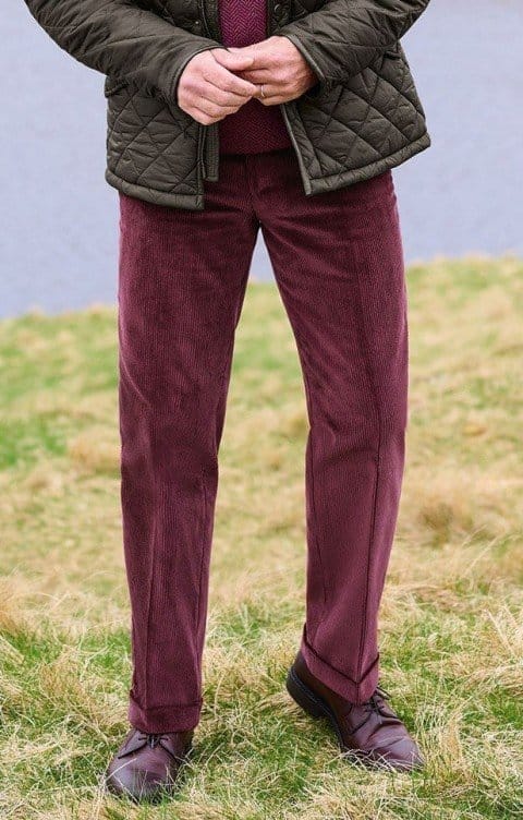 HEAVYWEIGHT CORD TROUSERS