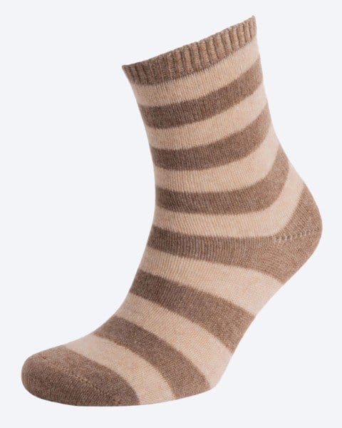 CASHMERE STRIPED SOCKS