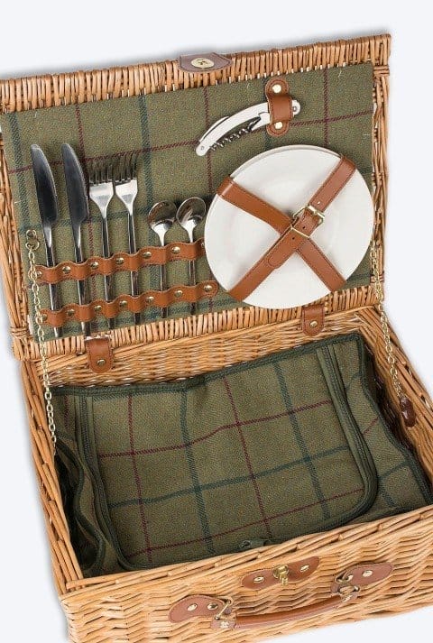 Two Person Wicker Hamper