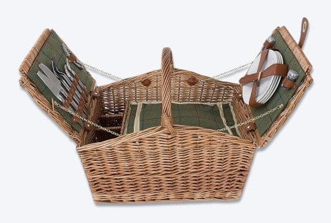 Four Person Double Lid Hamper