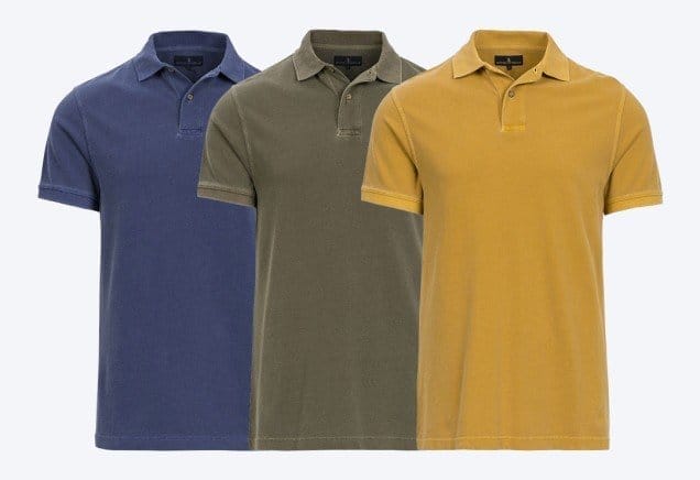 Sulphur Washed Polo Shirt