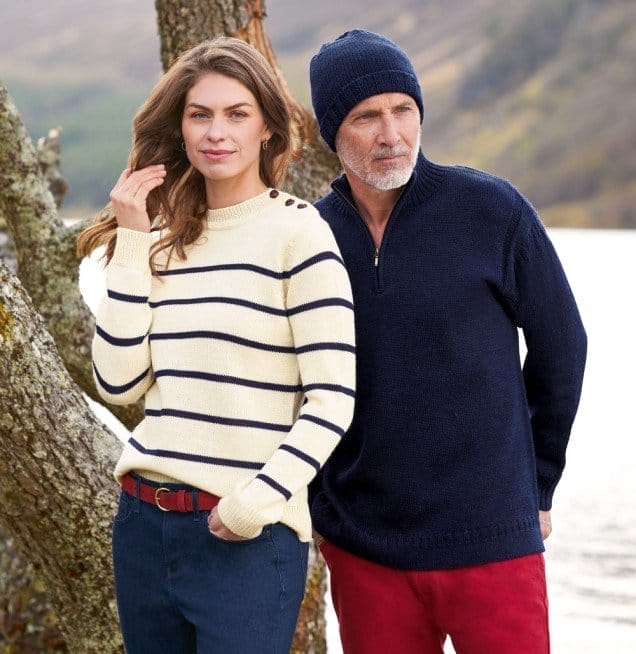 BRETON & GUERNSEY JUMPERS