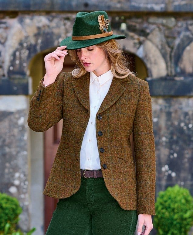 harris tweed sandy jacket