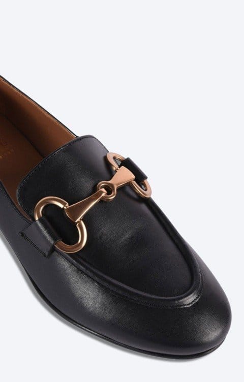 RIM STIRRUP LEATHER LOAFER