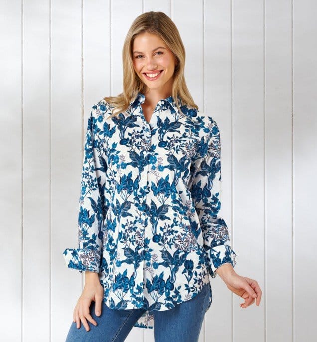  Oversize Shirt Made With Liberty Fabric