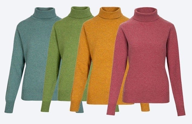 HOUSE OF BRUAR LAMBSWOOL ROLL NECK