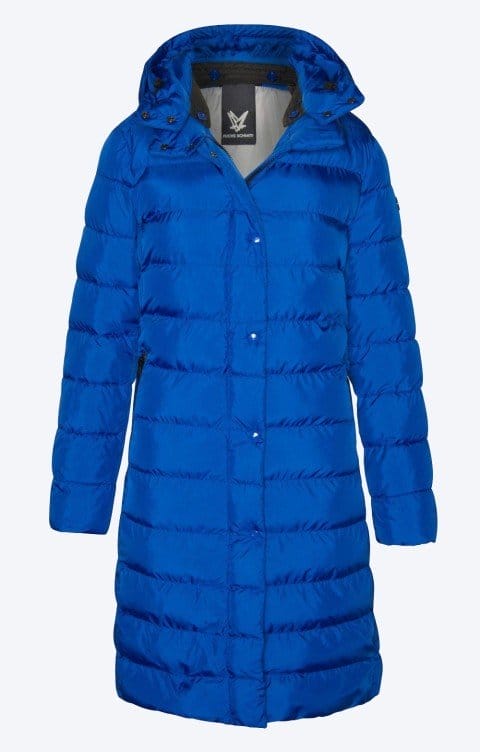 Long Hooded Quilted Jacket