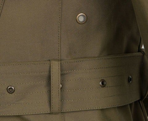 Single Breasted Belted Mac