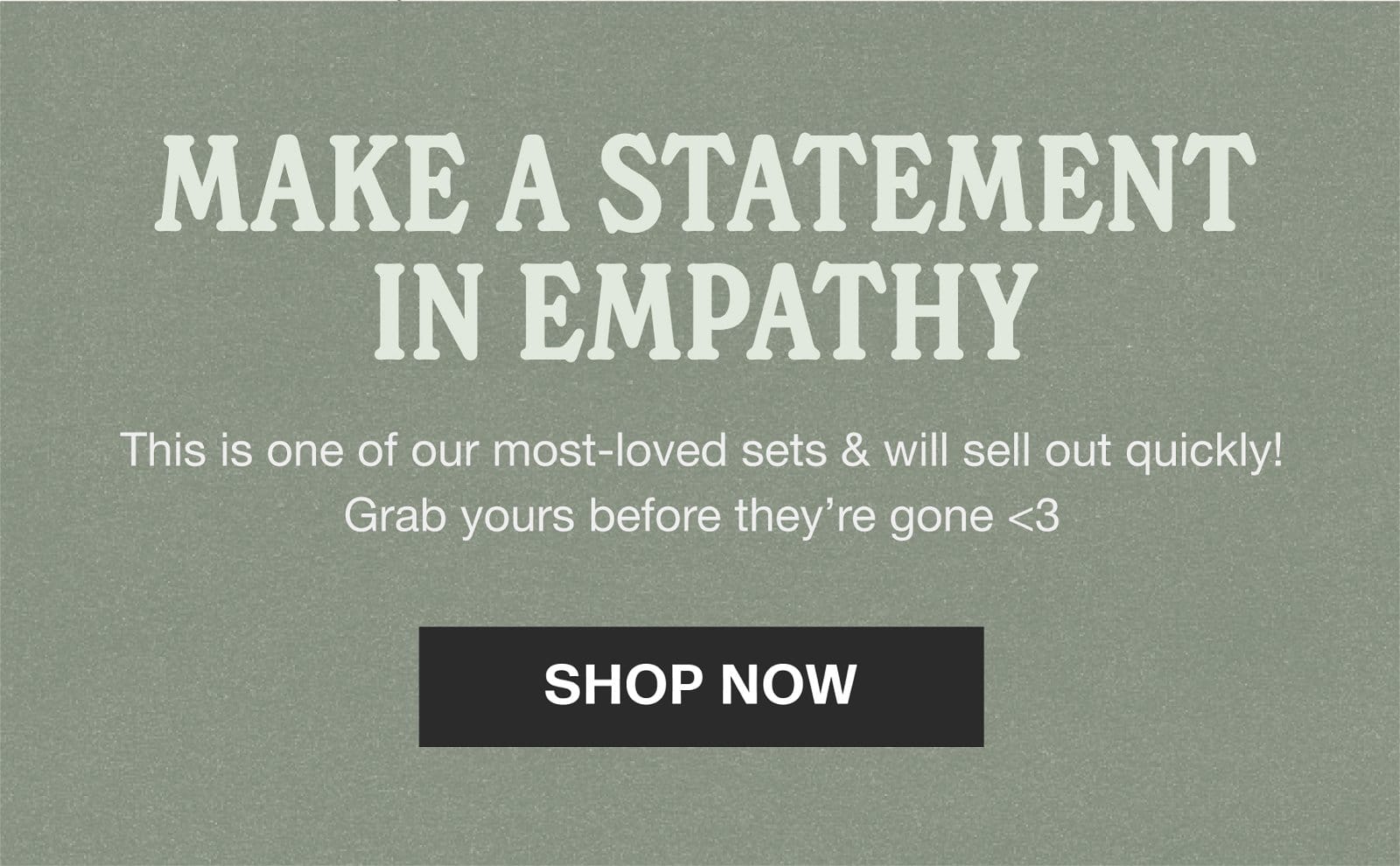 Make A Statement In Empathy