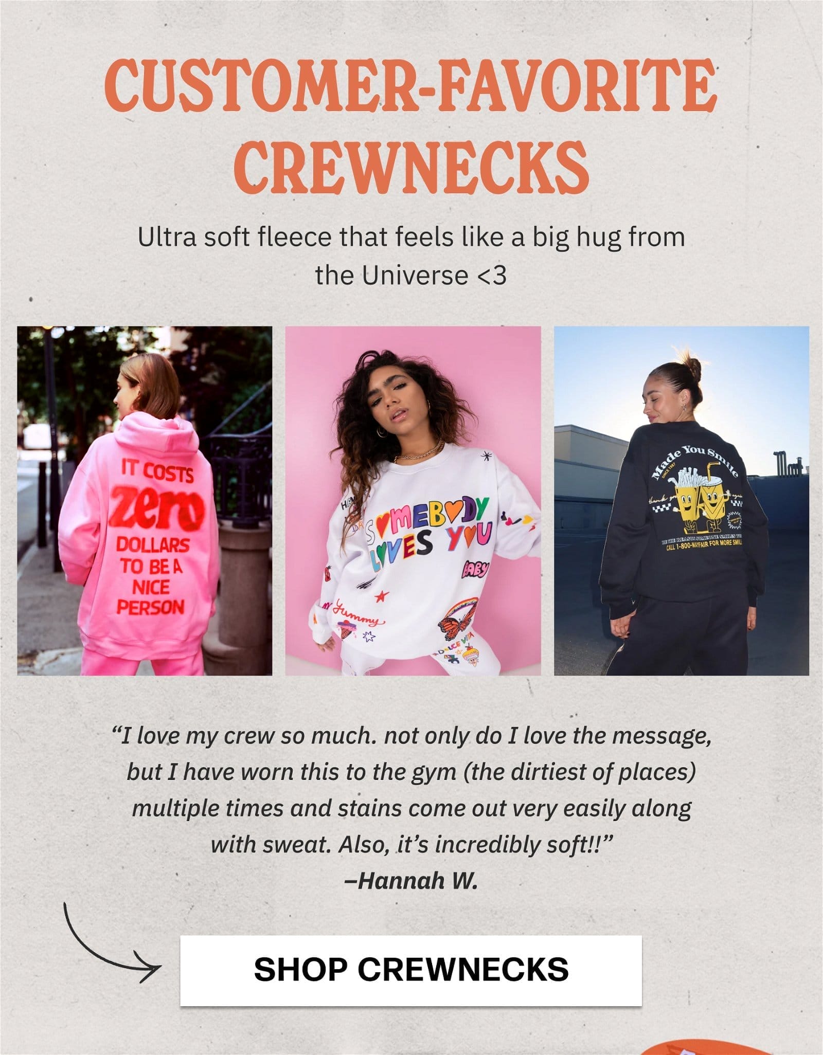 Shop Crewnecks