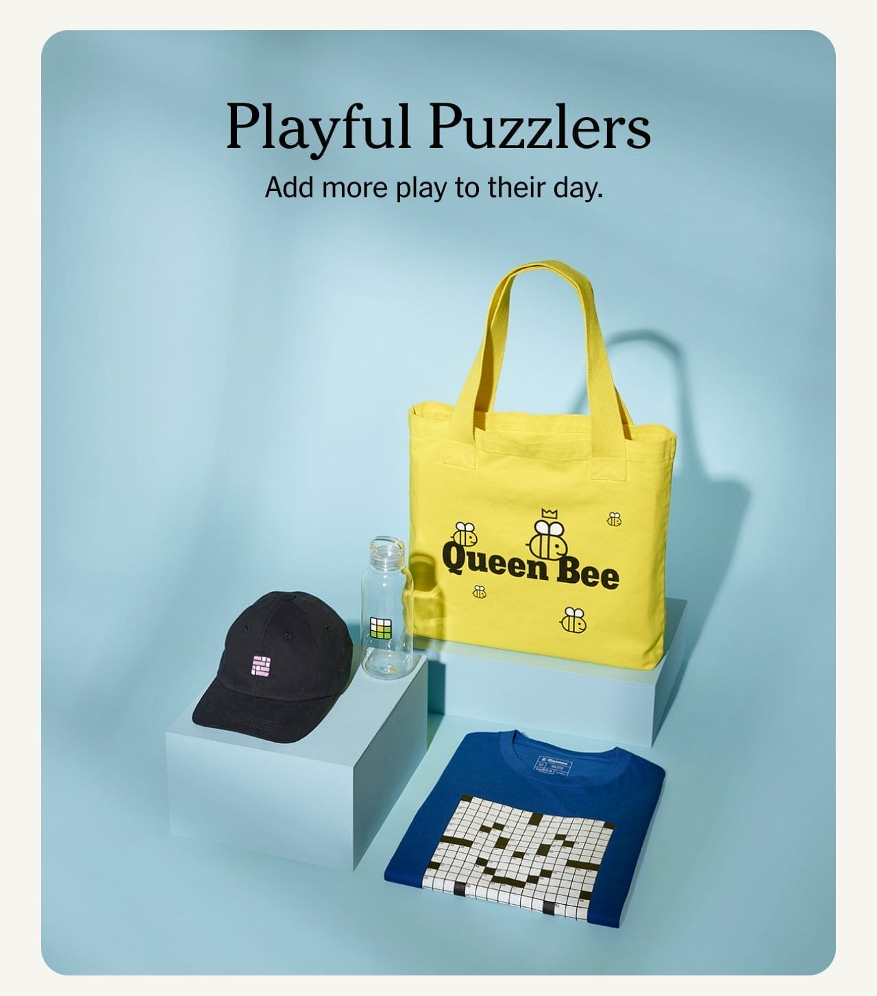 Playful Puzzlers. Add more play to their day.