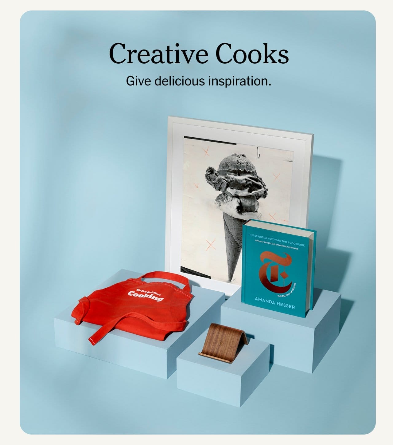 Creative Cooks. Give delicious inspiration.