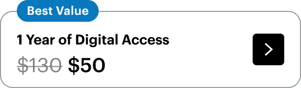 Get 1 year of digital access for only \\$50.