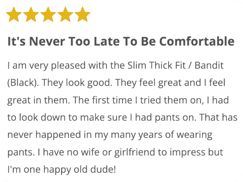 MM's Perfect 5-star review of Slim Thick Bandits