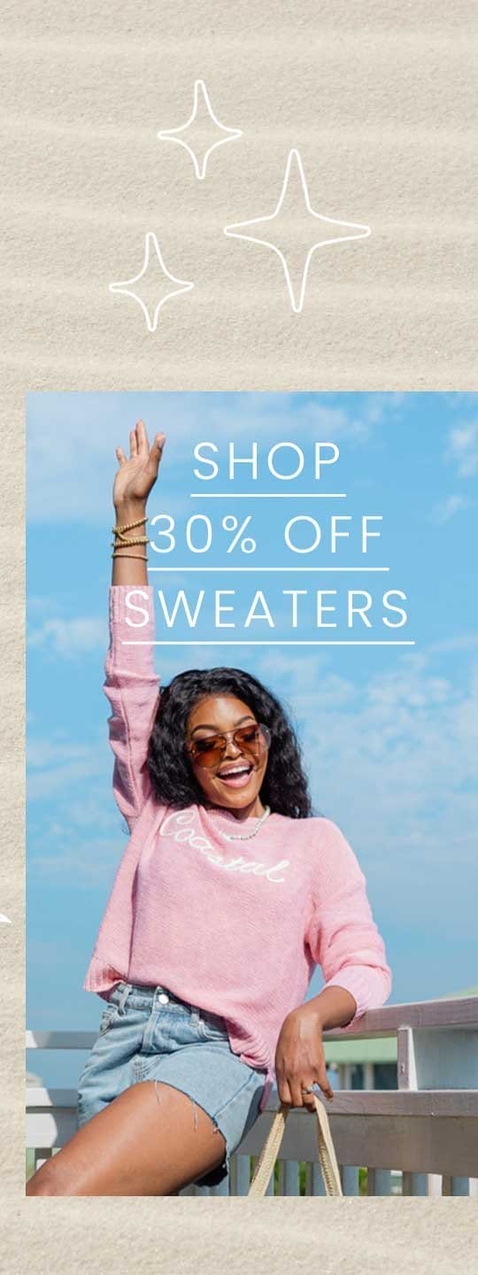 SHOP 30% OFF SWEATERS