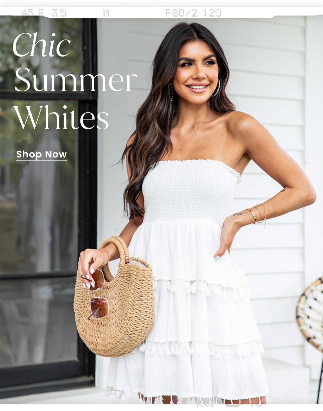 SHOP CHIC SUMMER WHITES