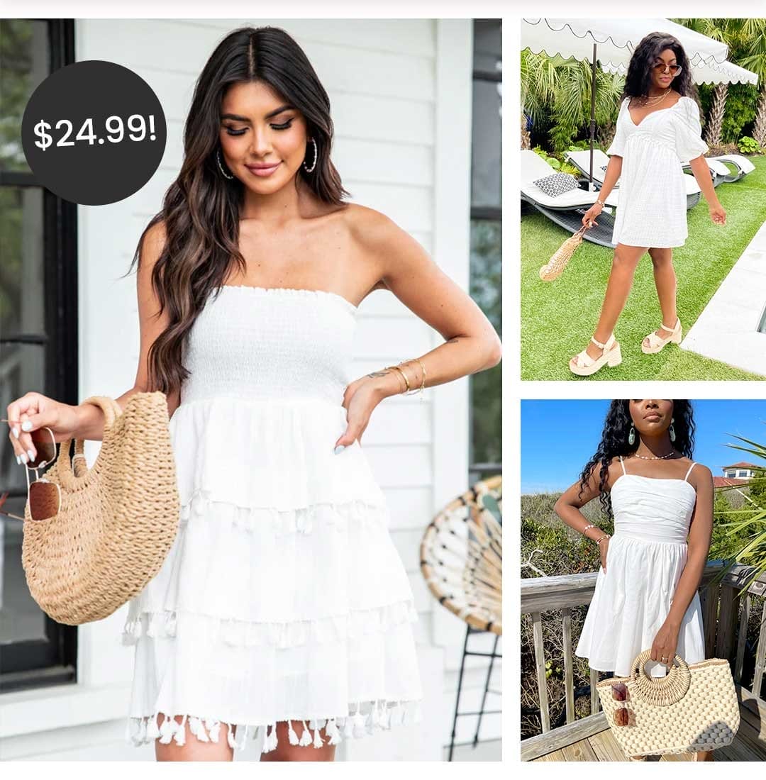 SHOP CHIC SUMMER WHITES