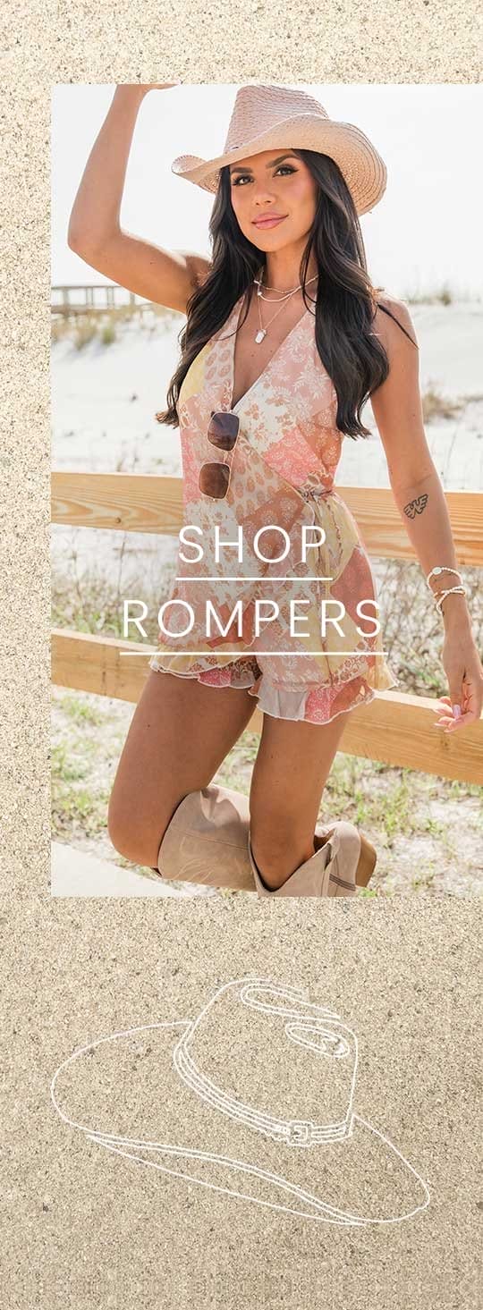 SHOP ROMPERS