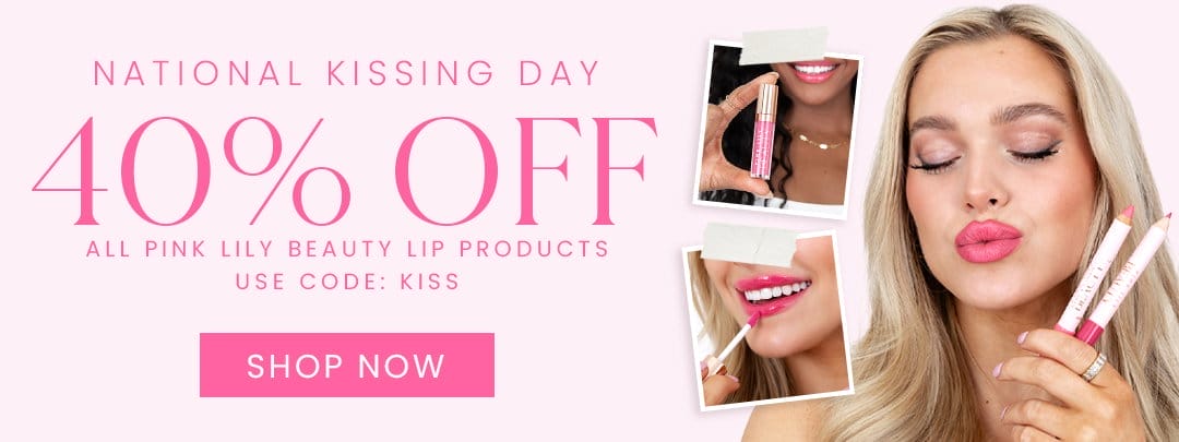 SHOP PLB LIP PRODUCTS - 40% OFF WITH CODE: KISS