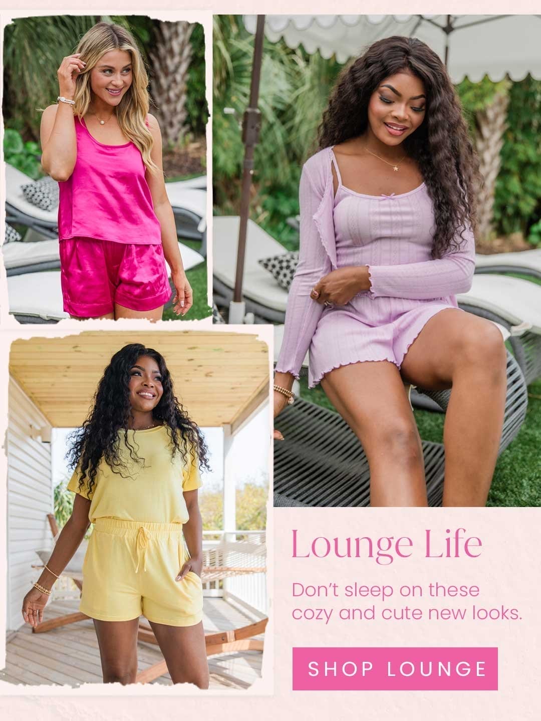 SHOP LOUNGE - LOUNGE LIFE - DON'T SLEEP ON THESE COZY AND CUTE NEW LOOKS