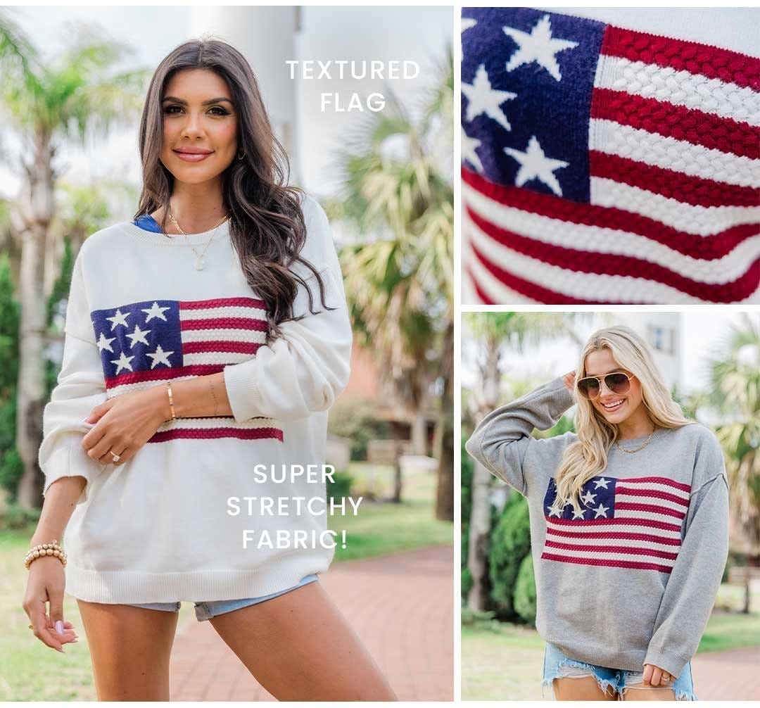 SHOP FLAG SWEATER