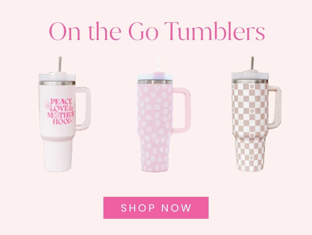SHOP ON THE GO TUMBLERS