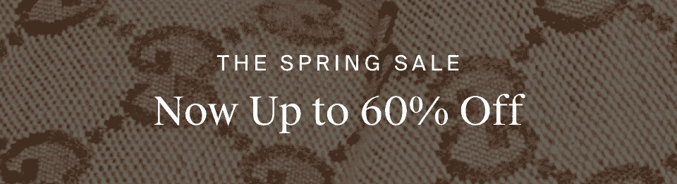 Now Up to 60% Off