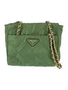 Tessuto Catena Quilted Shoulder Bag