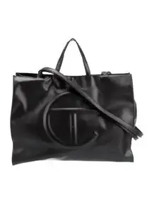 Large Black Shopping Bag
