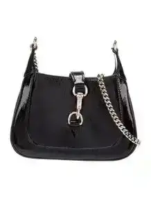 Mini Patent Leather Jackie Notte Bag