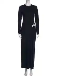 Crew Neck Long Dress w/ Tags