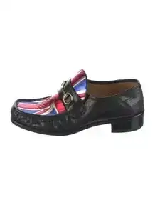 Horsebit Accent Leather Loafers