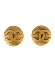 Vintage CC Clip-On Earrings
