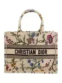 2023 Medium Dior Petites Fleurs Book Tote