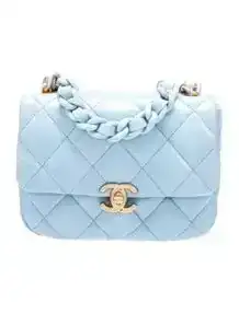 Small Candy Chain Flap Bag