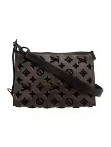 Monogram Tuffetage Triangle Messenger