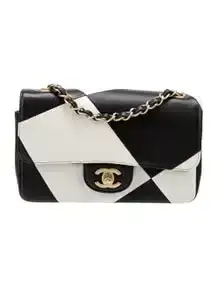 Classic Rectangular Mini Geometric Flap Bag