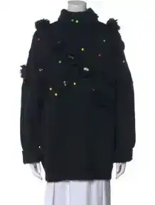 LOEWE x Studio Ghibli Soot Sprites Knit Mock Neck Sweater