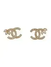 2022 Strass CC Stud Earrings