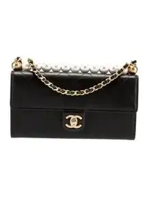 Chic Pearls Wallet On Chain