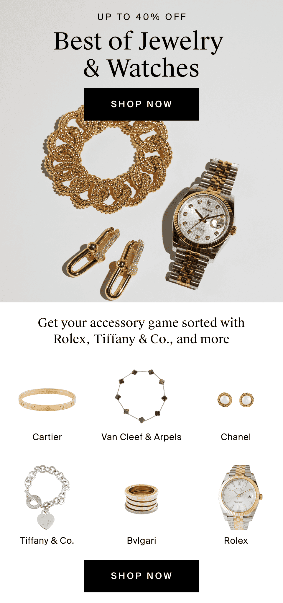 Best of Jewelry & Watches